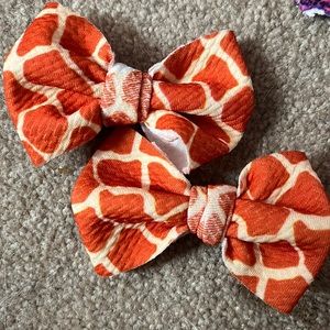 Baby/toddler piggy bows